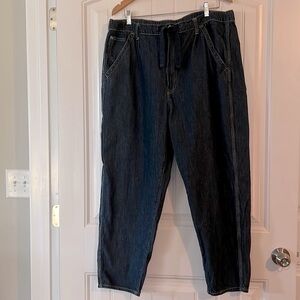 Gap Utility pull on Jeans Size XL